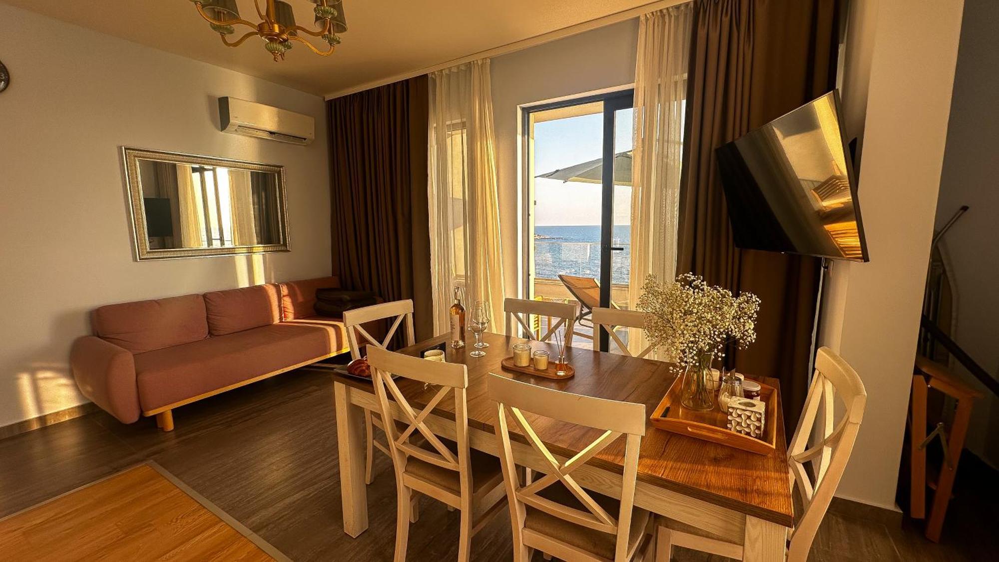 Lux Apartments Pinctada Dobra Voda Bagian luar foto
