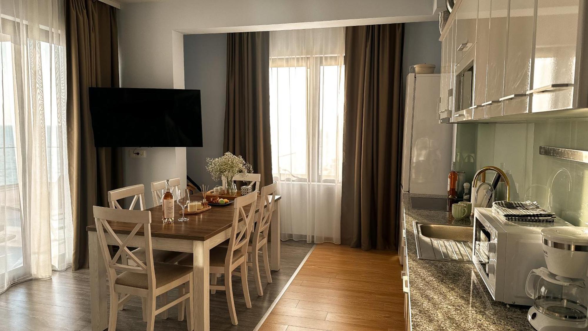 Lux Apartments Pinctada Dobra Voda Bagian luar foto