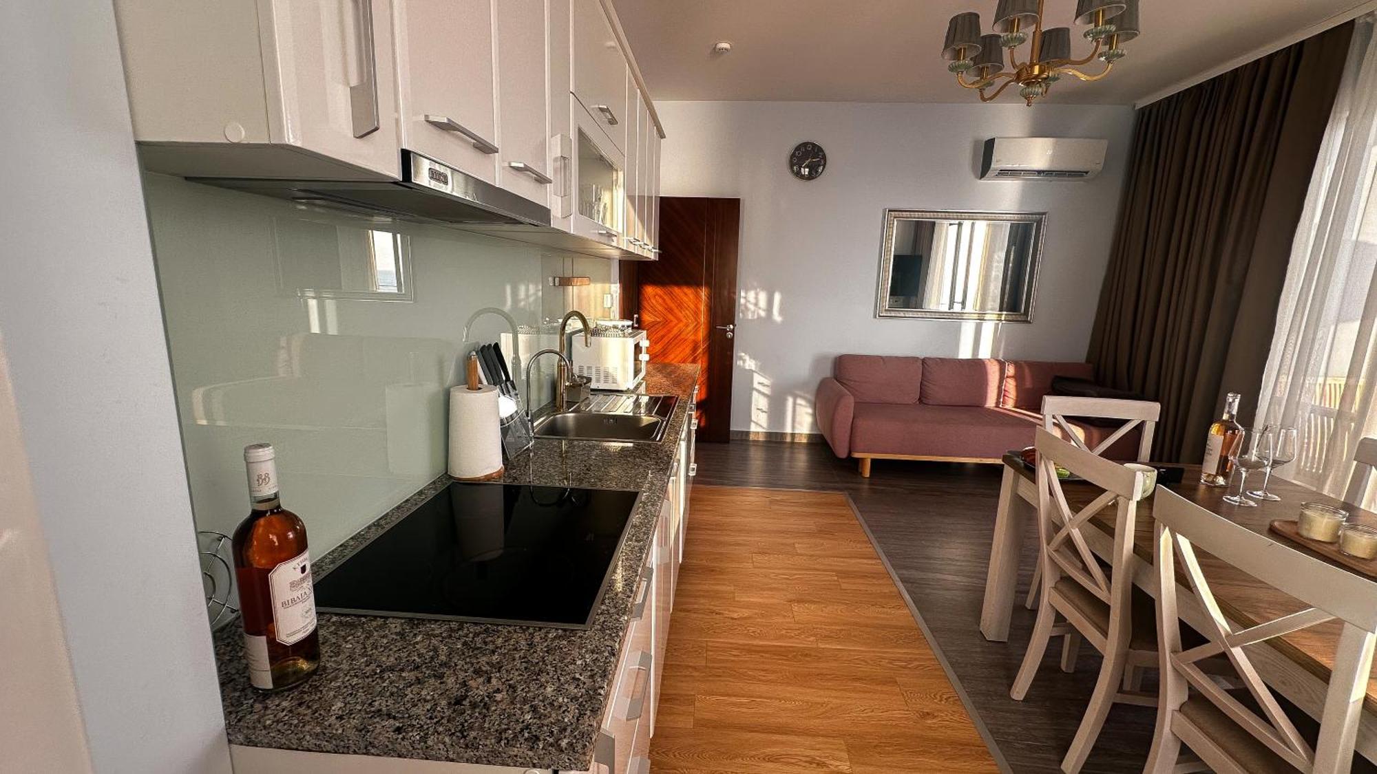 Lux Apartments Pinctada Dobra Voda Bagian luar foto